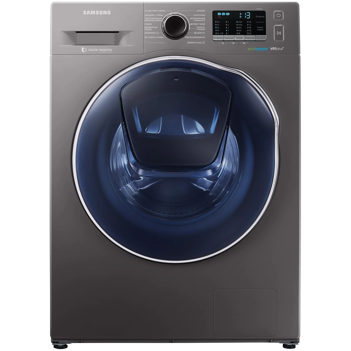 Стиральная машина Samsung WD80K52E0ZX / LD (Цвет: Silver)