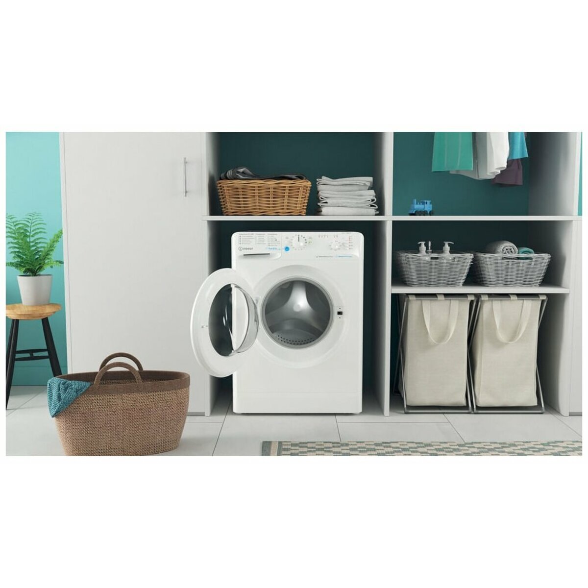 Стиральная машина Indesit BWSB 61051 WWV (Цвет: White)