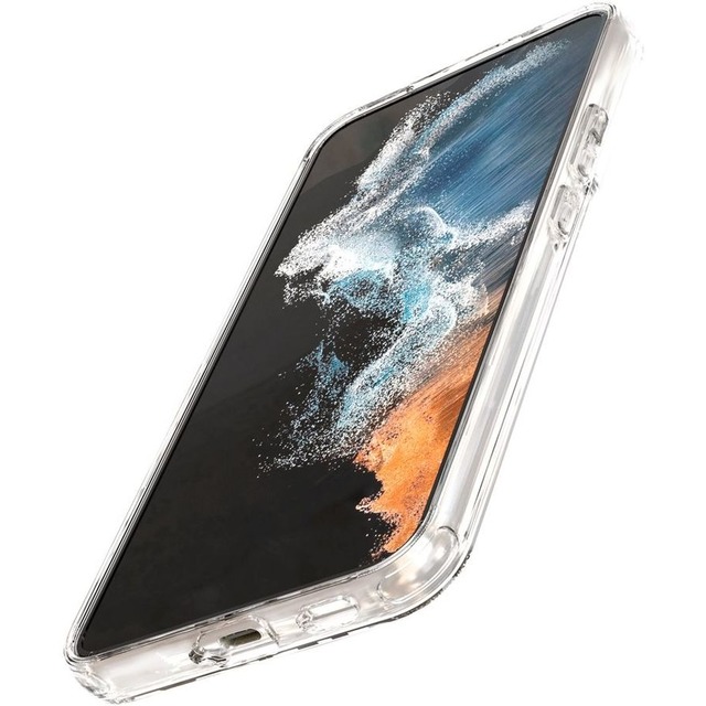 Чехол-накладка VLP Crystal Сase для смартфона Samsung Galaxy S22+ (Цвет: Clear)