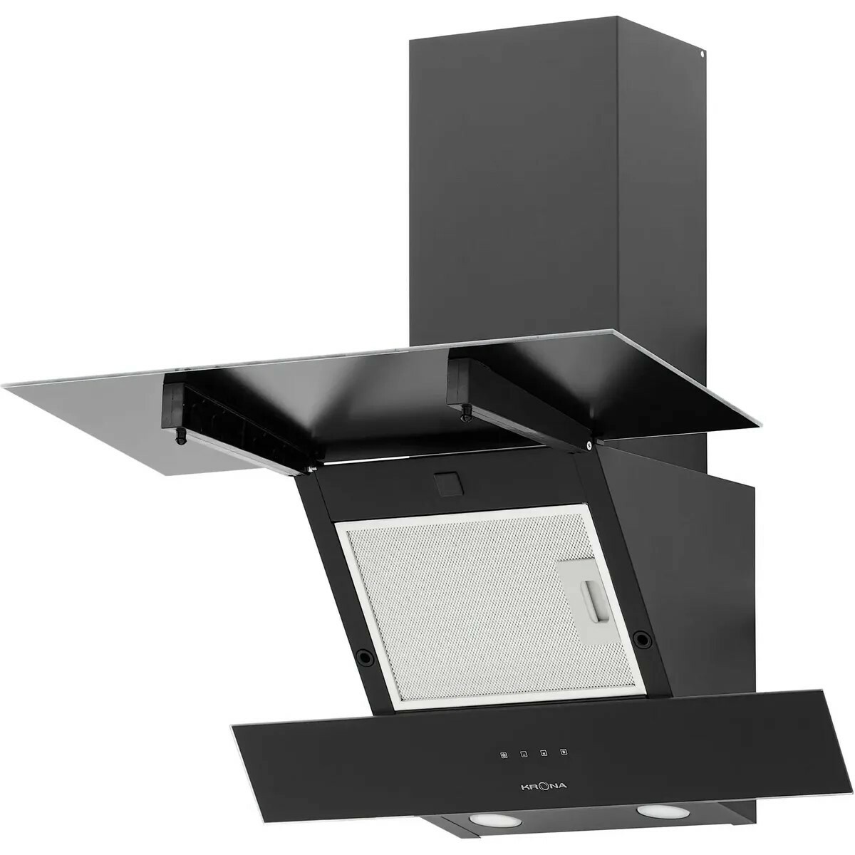 Вытяжка каминная Krona Verein Ii 600 S, черный 