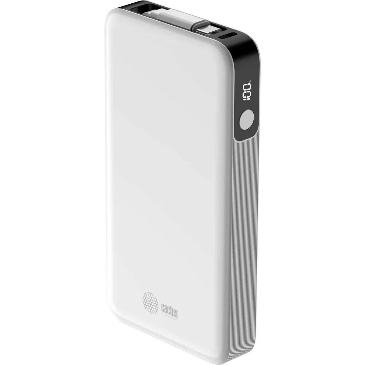 Внешний аккумулятор Cactus CS-PBFSPA-10000 10000mAh, белый