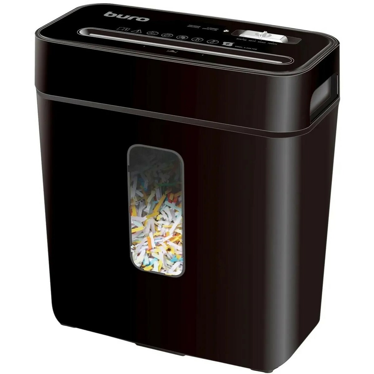 Шредер Buro Home BU-S630, черный