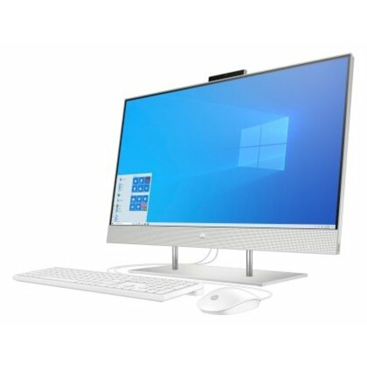 Моноблок HP 27-dp1004ur 27 Full HD i5 1135G7 (1) / 4Gb / SSD256Gb / HDG / CR / Free DOS 3.0 / GbitEth / WiFi / BT / 65W / клавиатура / мышь / Cam / серебристый 1920x1080