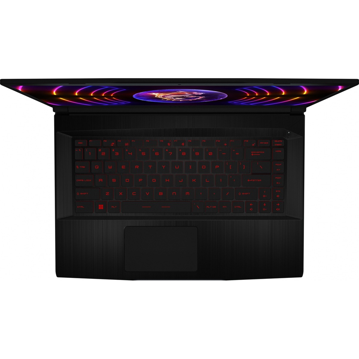 Ноутбук MSI GF63 Thin 12VE-466RU Core i7 12650H 16Gb SSD512Gb NVIDIA GeForce RTX4050 6Gb 15.6 IPS FHD (1920x1080) noOS black WiFi BT Cam (9S7-16R821-466)