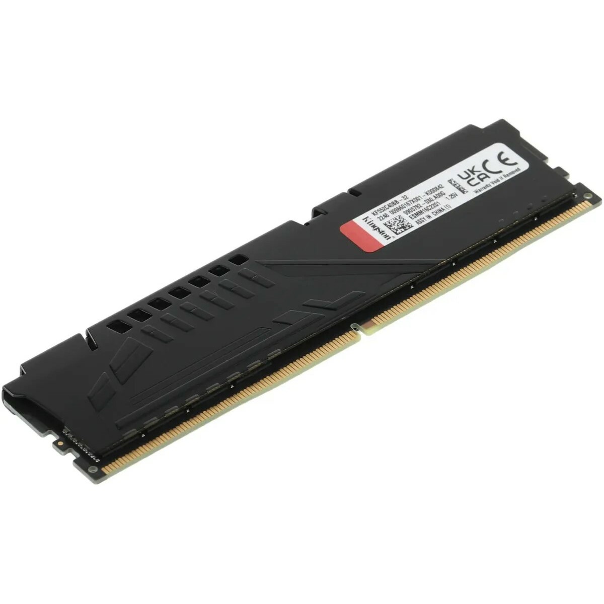 Память DDR5 32Gb 5200MHz Kingston KF552C40BB-32 Fury Beast RTL PC5-41600 CL40 DIMM 288-pin 1.25В kit dual rank с радиатором Ret