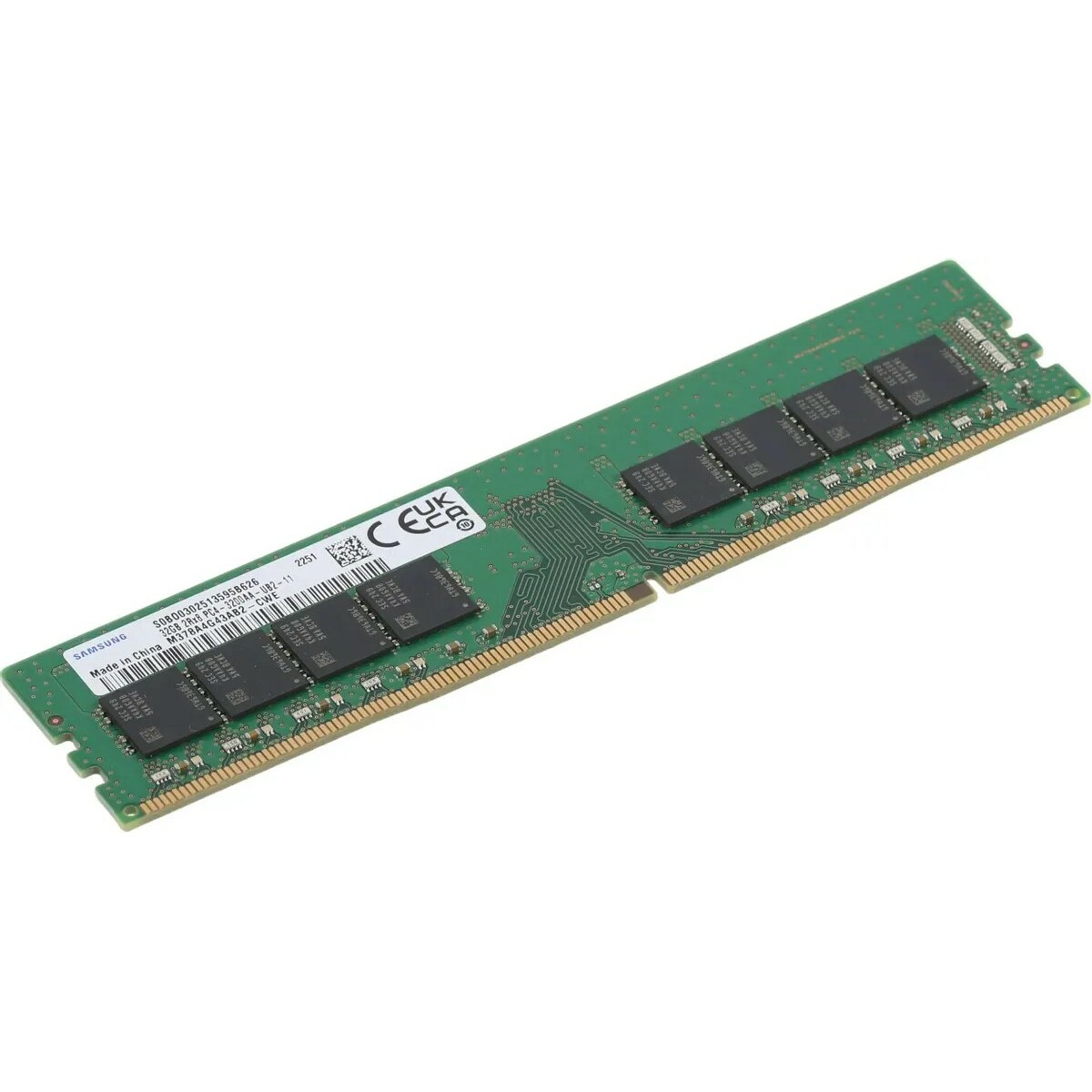 Память DDR4 32Gb 2666MHz Samsung M378A4G43AB2-CWE OEM PC4-25600 CL22 DIMM 288-pin 1.2В dual rank OEM