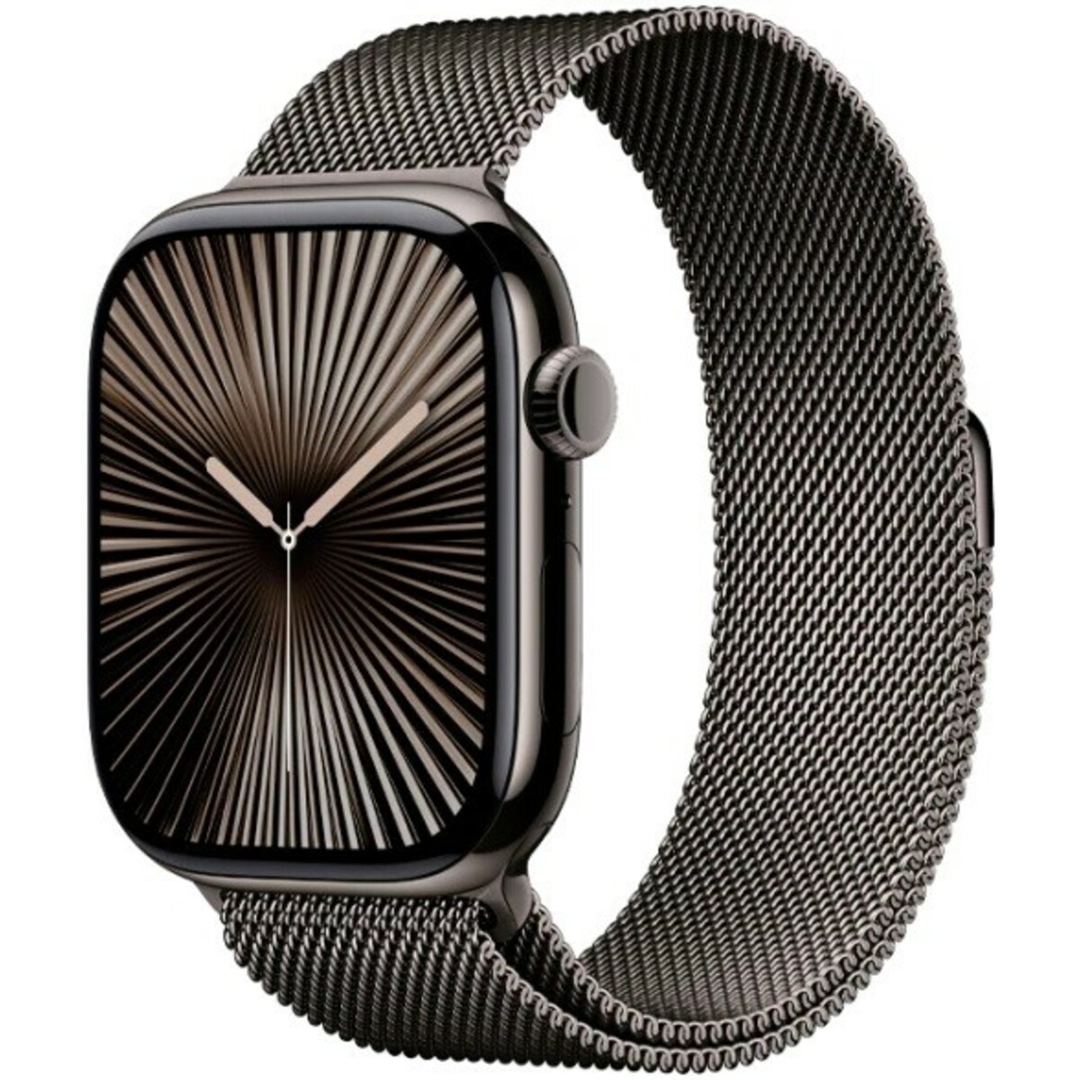 Умные часы Apple Watch Series 10 46mm Titanium Case with Milanese Loop M / L (Цвет: Slate)