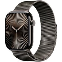 Умные часы Apple Watch Series 10 46mm Titanium Case with Milanese Loop M/L (Цвет: Slate)