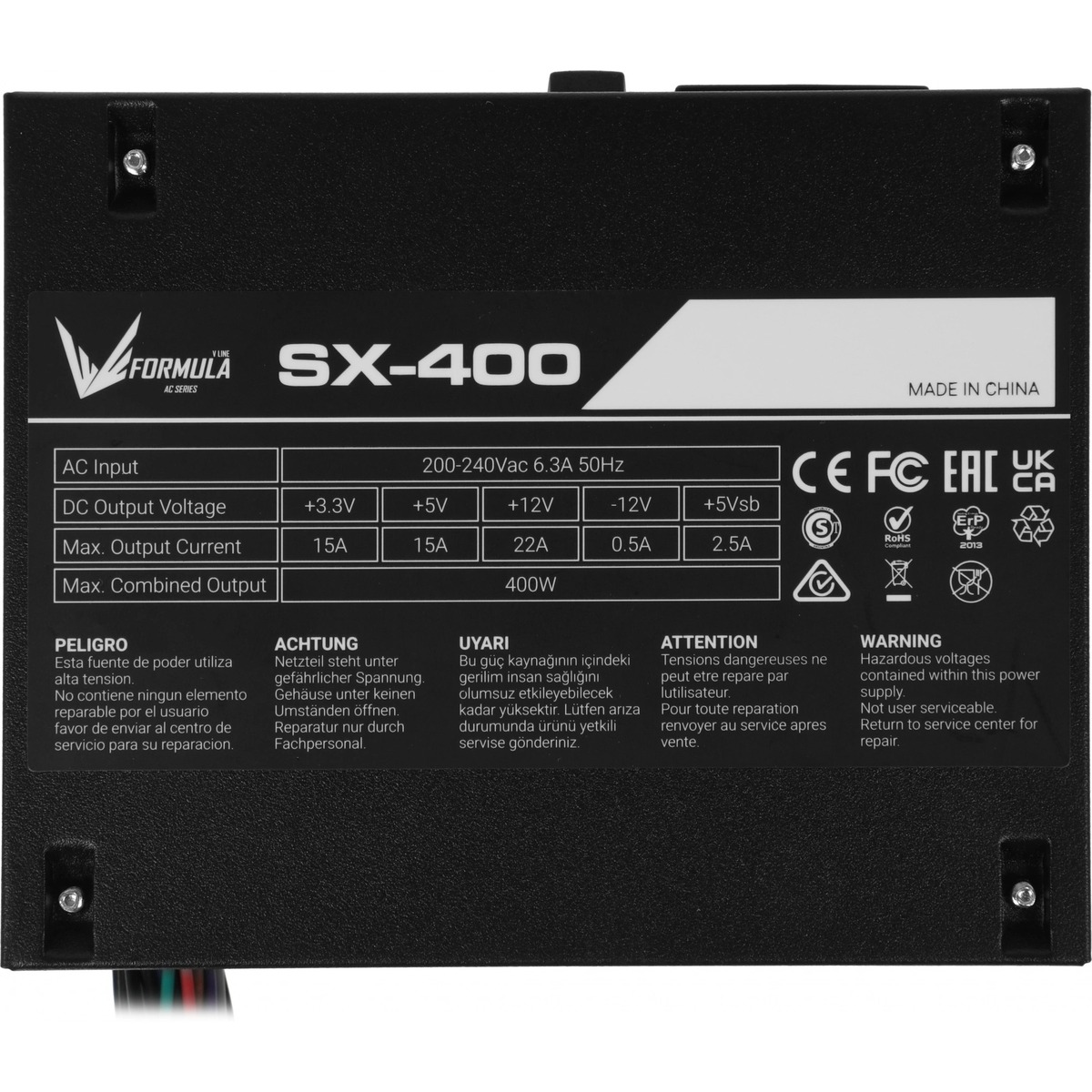 Блок питания Formula SFX 400W AC SX-400