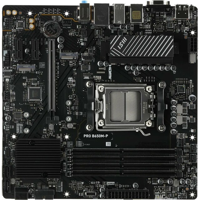 Материнская плата MSI PRO B650M-P Материнская плата MSI PRO B650M-P