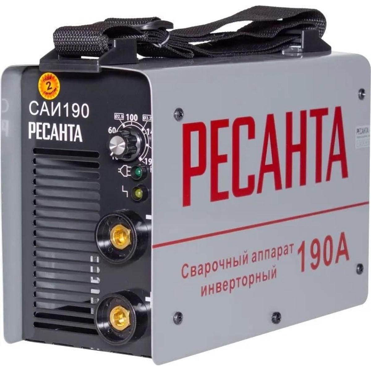 Сварочный аппарат Ресанта САИ 190 (Цвет: Gray) - купить в СПб по выгодным  ценам с доставкой (Артикул 00381233)