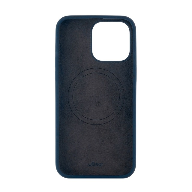 Чехол-накладка uBear Touch Mag Case для смартфона Apple iPhone 15 Pro Max (Цвет: Dark Blue)
