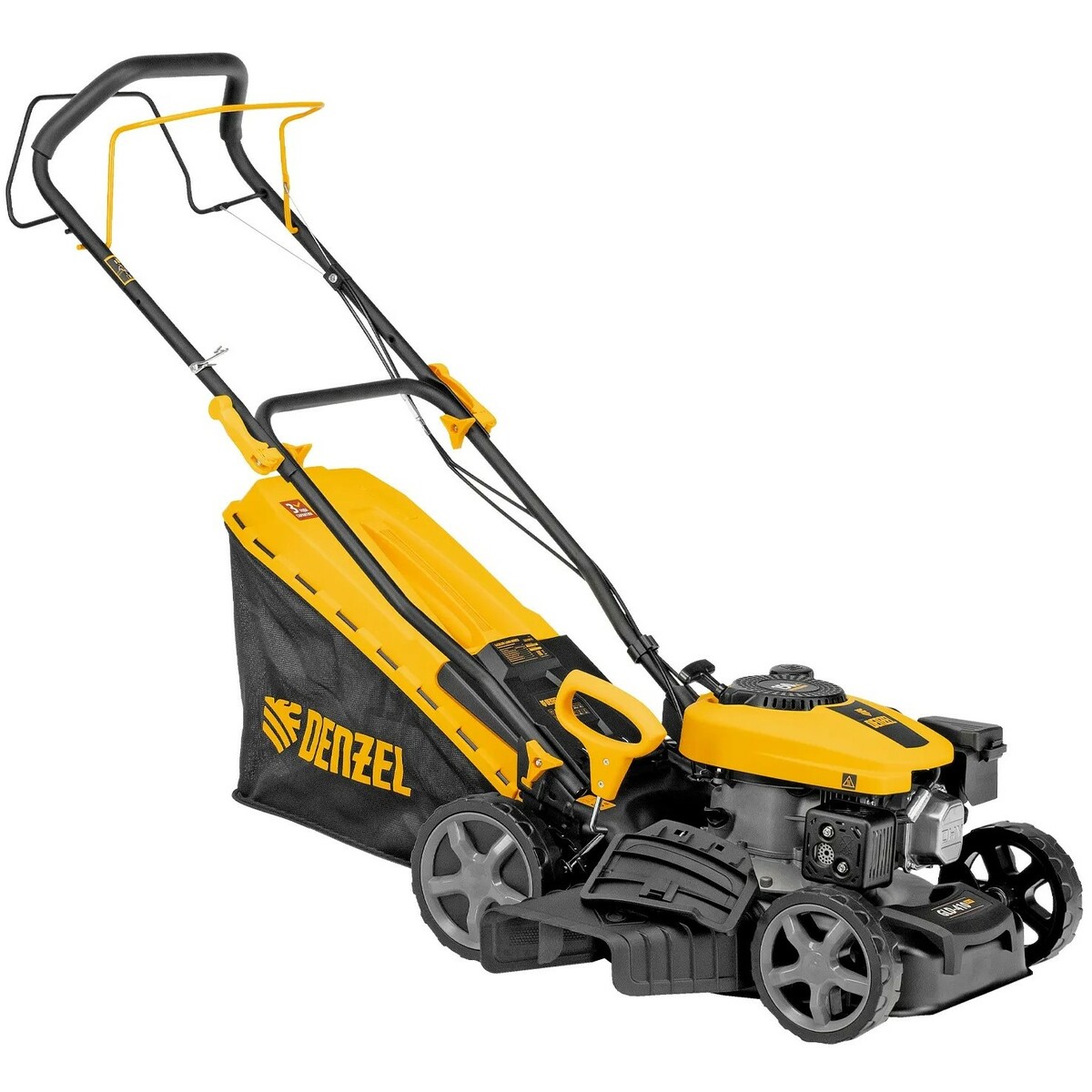 Газонокосилка роторная Denzel GLD-410SP-K (Цвет: Yellow/Black)