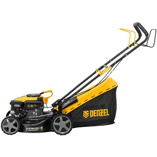 Газонокосилка роторная Denzel GLD-410SP-K (Цвет: Yellow / Black)