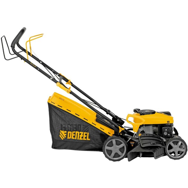 Газонокосилка роторная Denzel GLD-410SP-K (Цвет: Yellow / Black)