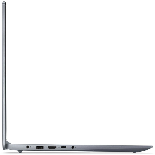 Ноутбук Lenovo IdeaPad Slim 3 16IAH8 Core i5 12450H 8Gb SSD512Gb Intel UHD Graphics 16 IPS WUXGA (1920x1200) noOS grey WiFi BT Cam (83ES0012RK)