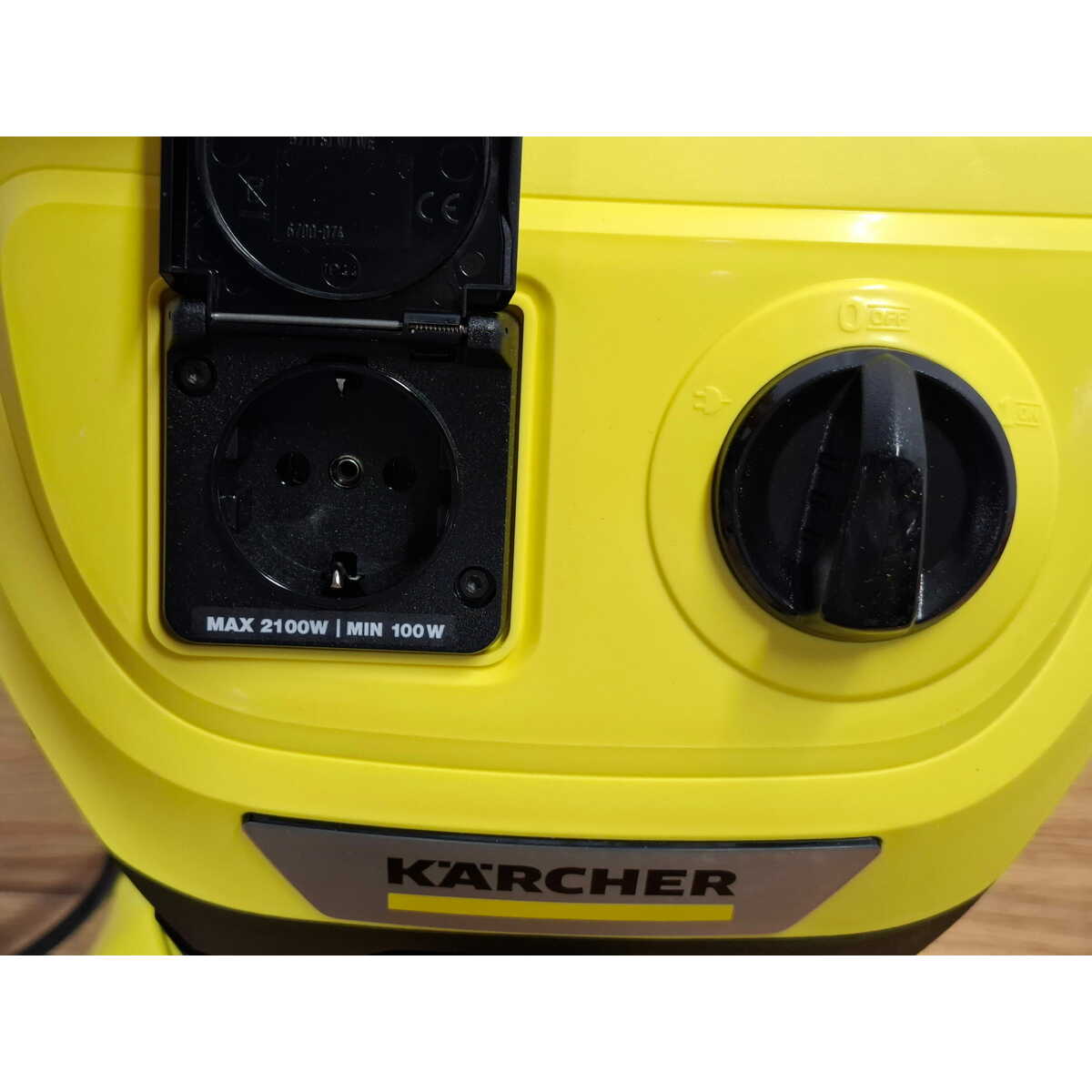 Строительный пылесос Karcher WD 3 P S V-17/4/20 (Цвет: Yellow)