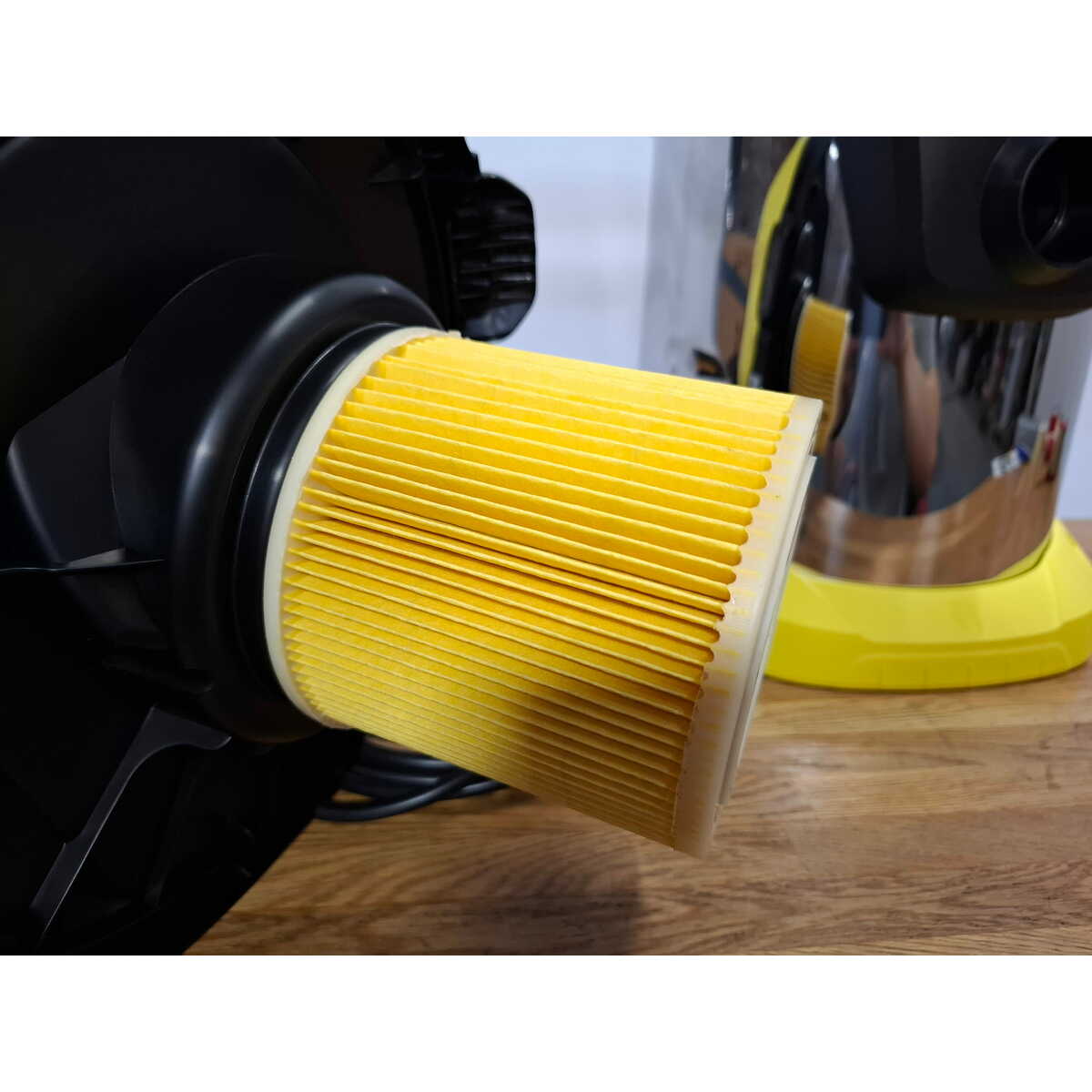 Строительный пылесос Karcher WD 3 P S V-17/4/20 (Цвет: Yellow)