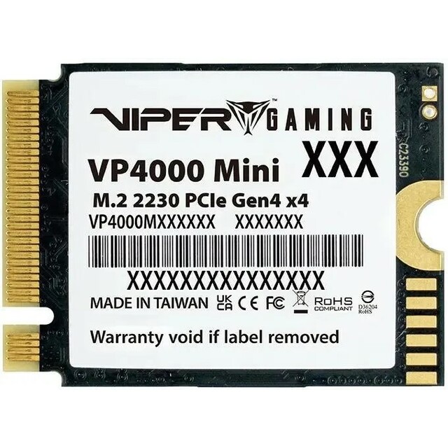 Накопитель SSD Patriot PCIe 4.0 x4 1Tb VP4000M1TBM23