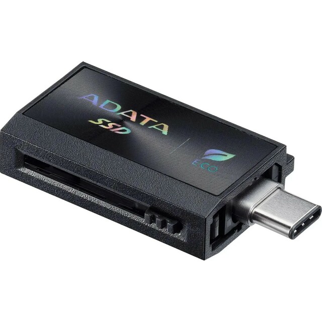 Накопитель SSD A-Data USB3.2 Gen2 512GB SC730-512G-CACTI, черный