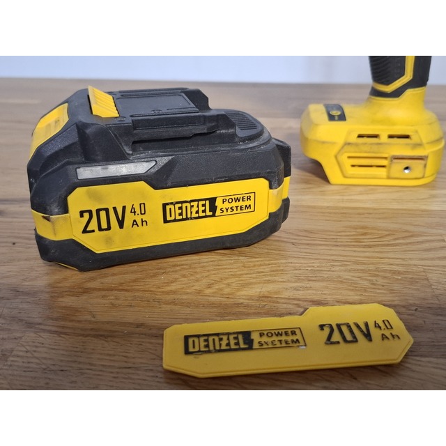 Винтоверт Denzel CIDH-BL-20-270 (Цвет: Yellow / Black)