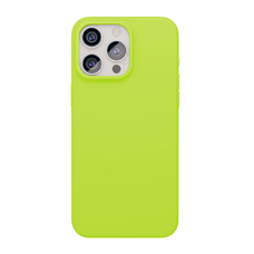 Чехол-накладка VLP Aster Case with MagSafe для смартфона Apple iPhone 15 Pro Max (Цвет: Neon Green)