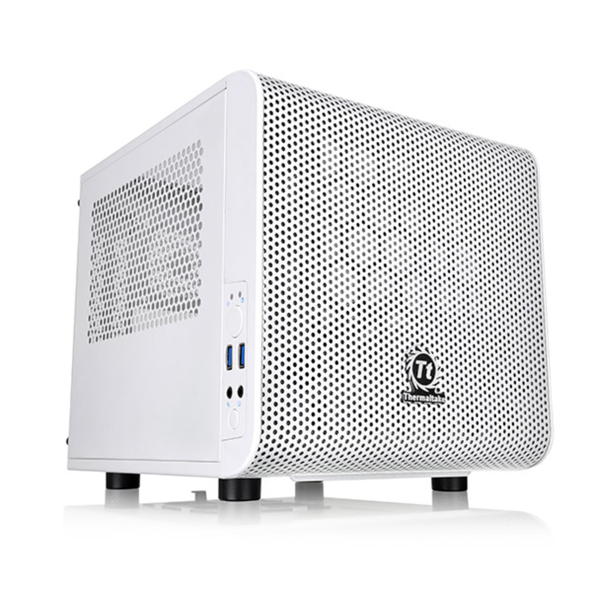 Корпус Thermaltake Core V1 CA-1B8-00S6WN-01 (Цвет: Snow)