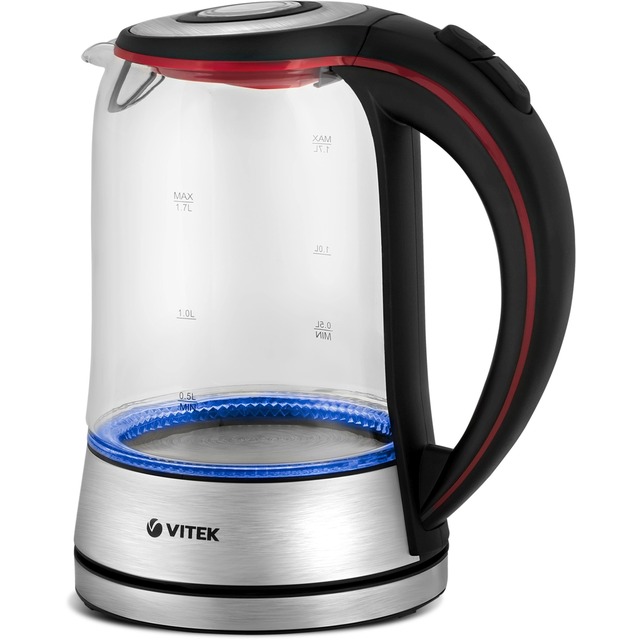 Чайник Vitek VT-7009 (Цвет: Silver / Black) Чайник Vitek VT-7009 (Цвет: Silver / Black)