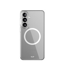 Чехол-накладка VLP Puro Case with MagSafe для смартфона Samsung Galaxy S26 (Цвет: Transparent)