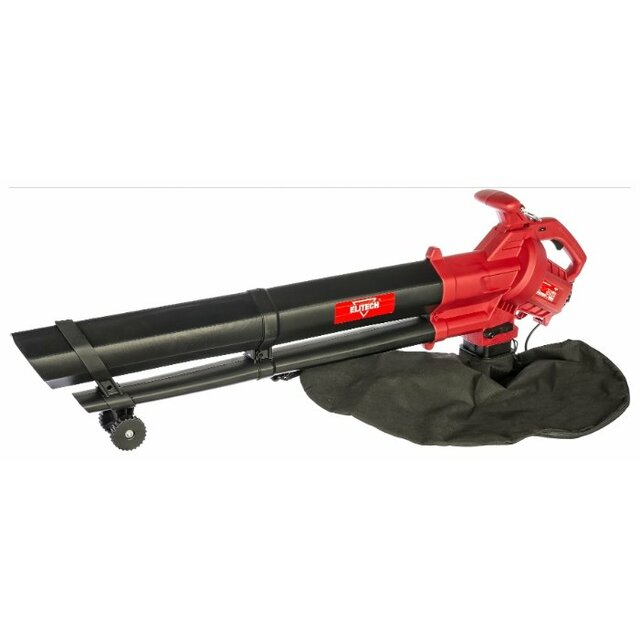 Воздуходувка-пылесос Elitech ПСМ 2600 (Цвет: Black / Red) Воздуходувка-пылесос Elitech ПСМ 2600 (Цвет: Black / Red)