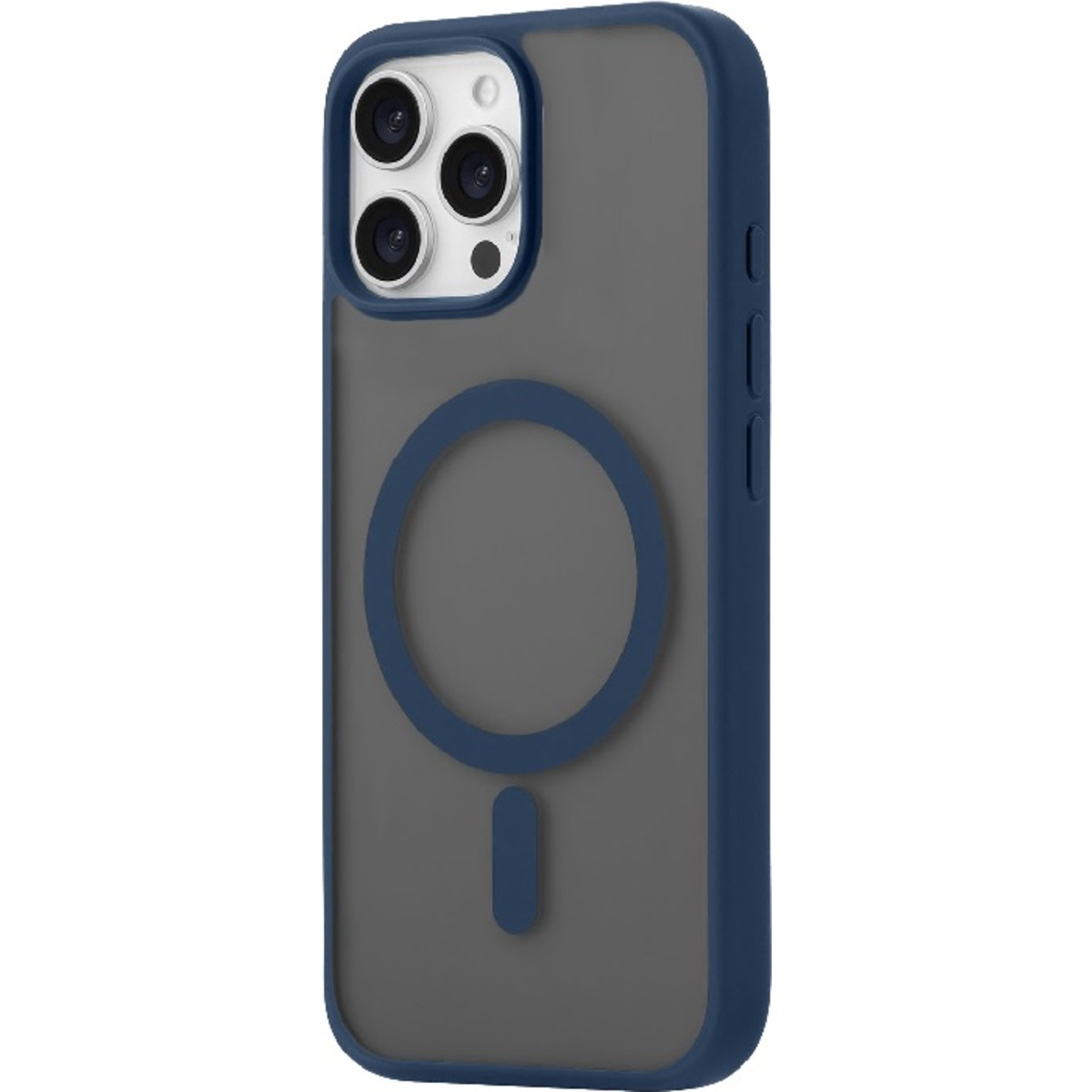 Чехол-накладка uBear Cloud Mag Case для смартфона Apple iPhone 16 Pro Max (Цвет: Dark Blue)