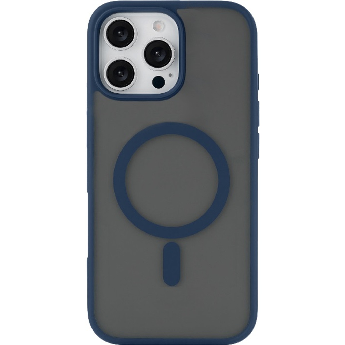 Чехол-накладка uBear Cloud Mag Case для смартфона Apple iPhone 16 Pro Max (Цвет: Dark Blue)