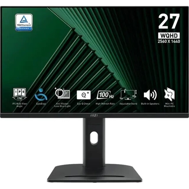 Монитор MSI 27" Pro MP275QPG, черный 