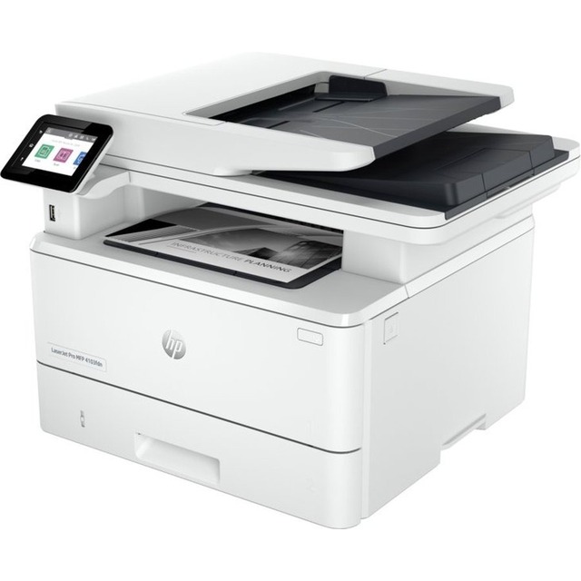 Принтер лазерный HP LaserJet Pro 4103fdn, белый