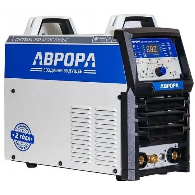 Сварочный аппарат Аврора Система 200 AC / DC ПУЛЬС (Цвет: Gray / Blue) Сварочный аппарат Аврора Система 200 AC / DC ПУЛЬС (Цвет: Gray / Blue)