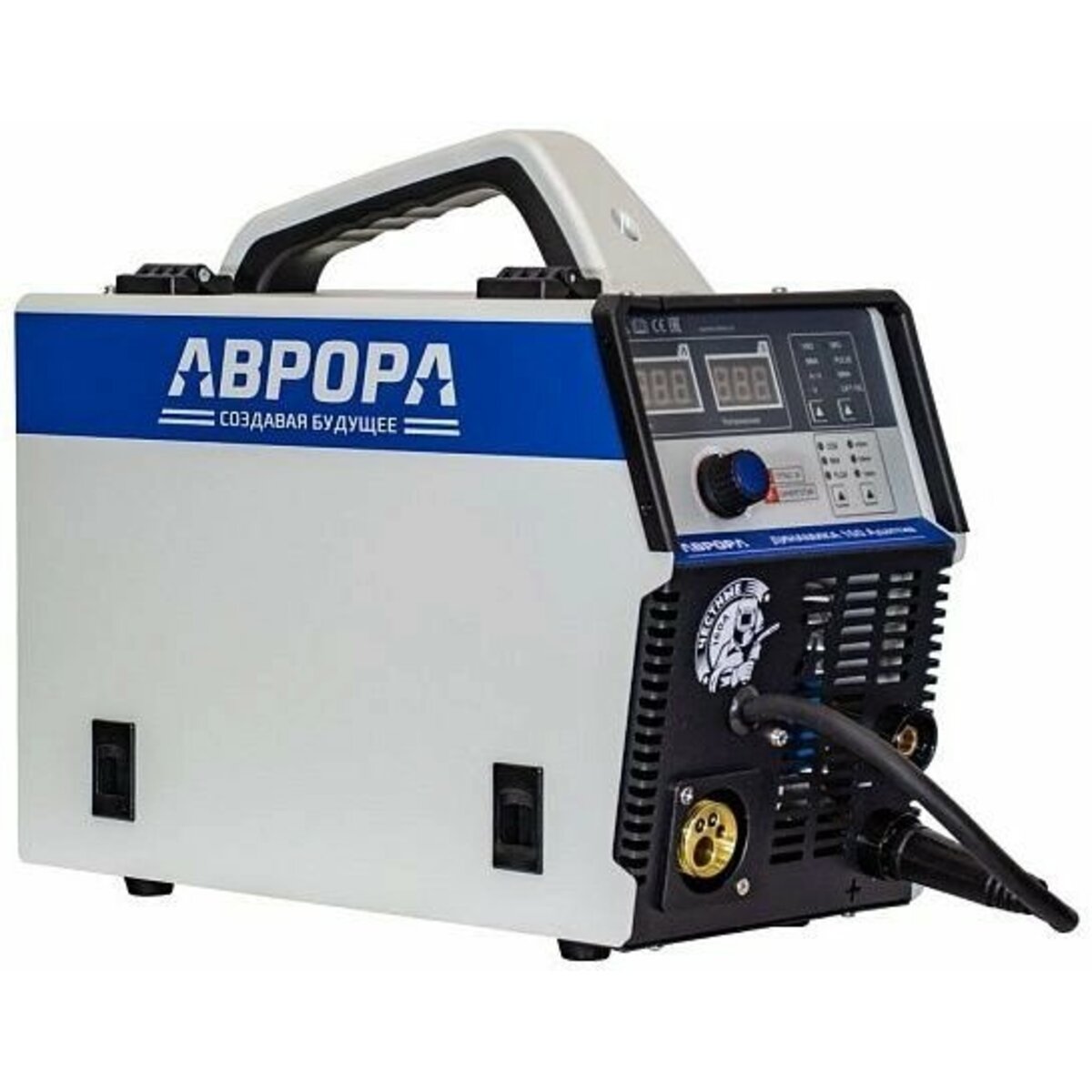 Сварочный полуавтомат Аврора Динамика 160 АДАПТИВ ПУЛЬС (Цвет: Gray / Blue)
