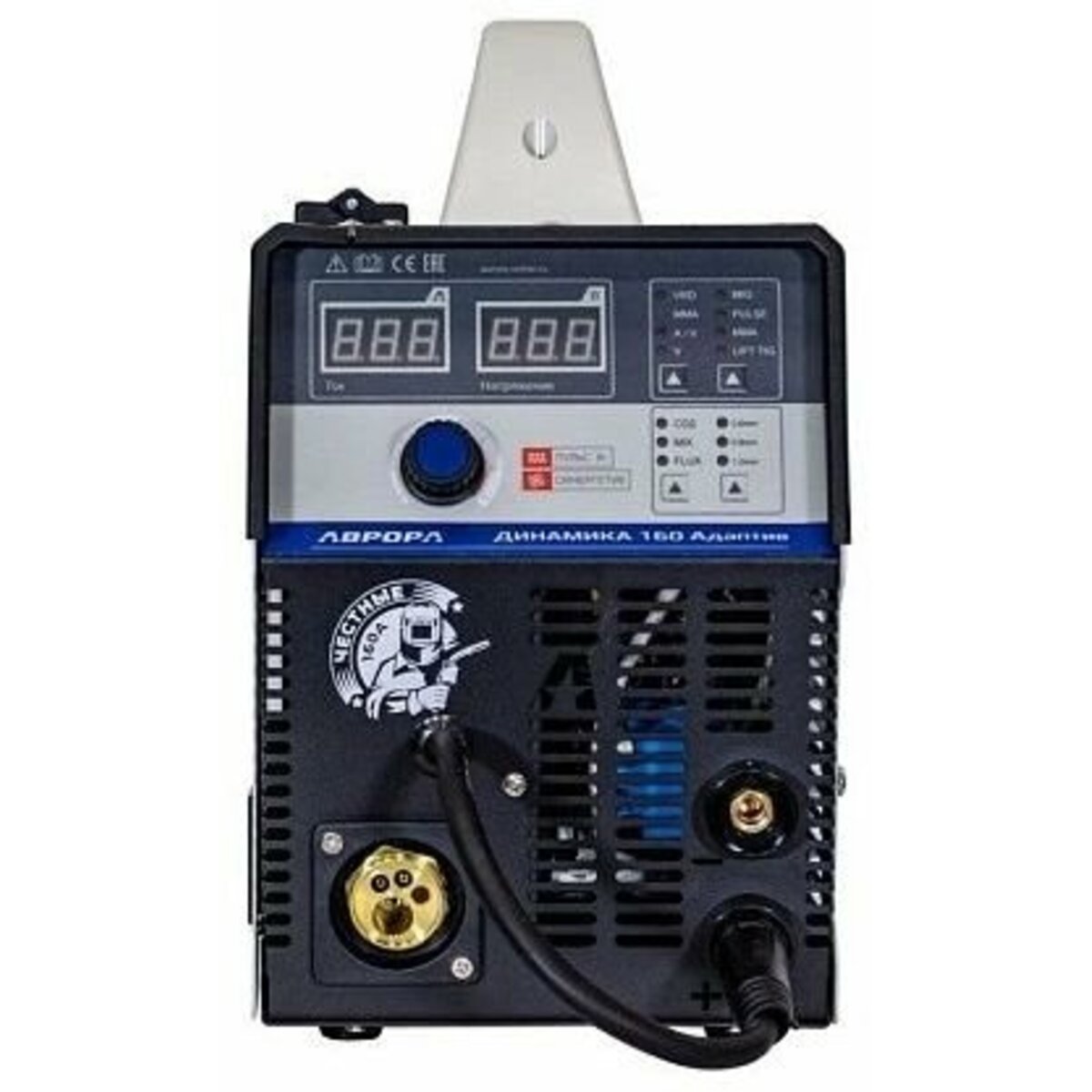 Сварочный полуавтомат Аврора Динамика 160 АДАПТИВ ПУЛЬС (Цвет: Gray / Blue)