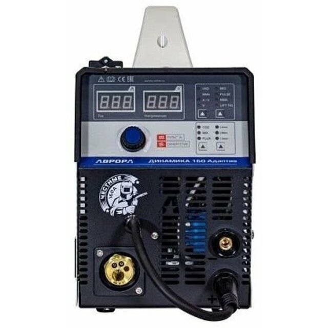 Сварочный полуавтомат Аврора Динамика 160 АДАПТИВ ПУЛЬС (Цвет: Gray/Blue)