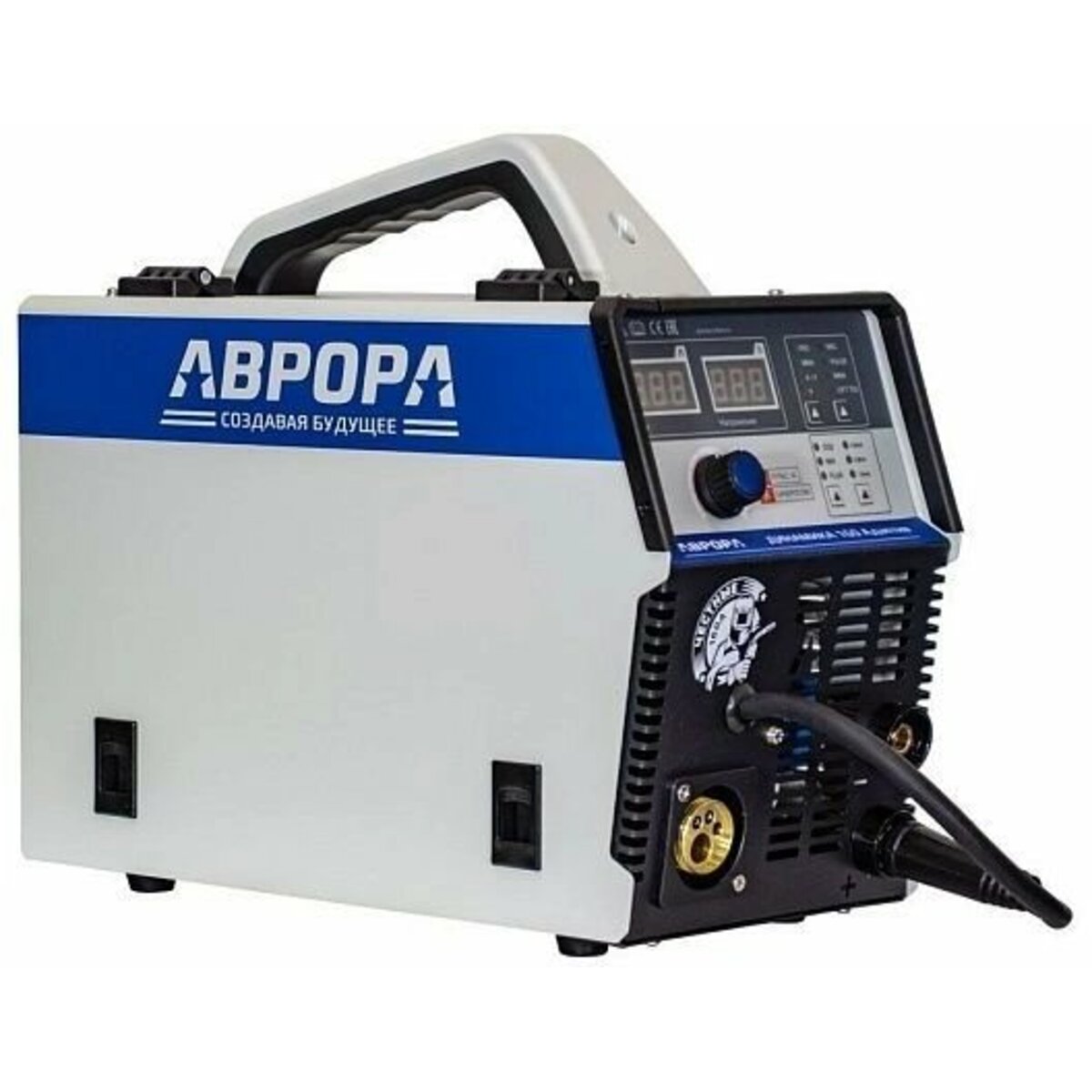 Сварочный полуавтомат Аврора Динамика 160 АДАПТИВ ПУЛЬС (Цвет: Gray / Blue)