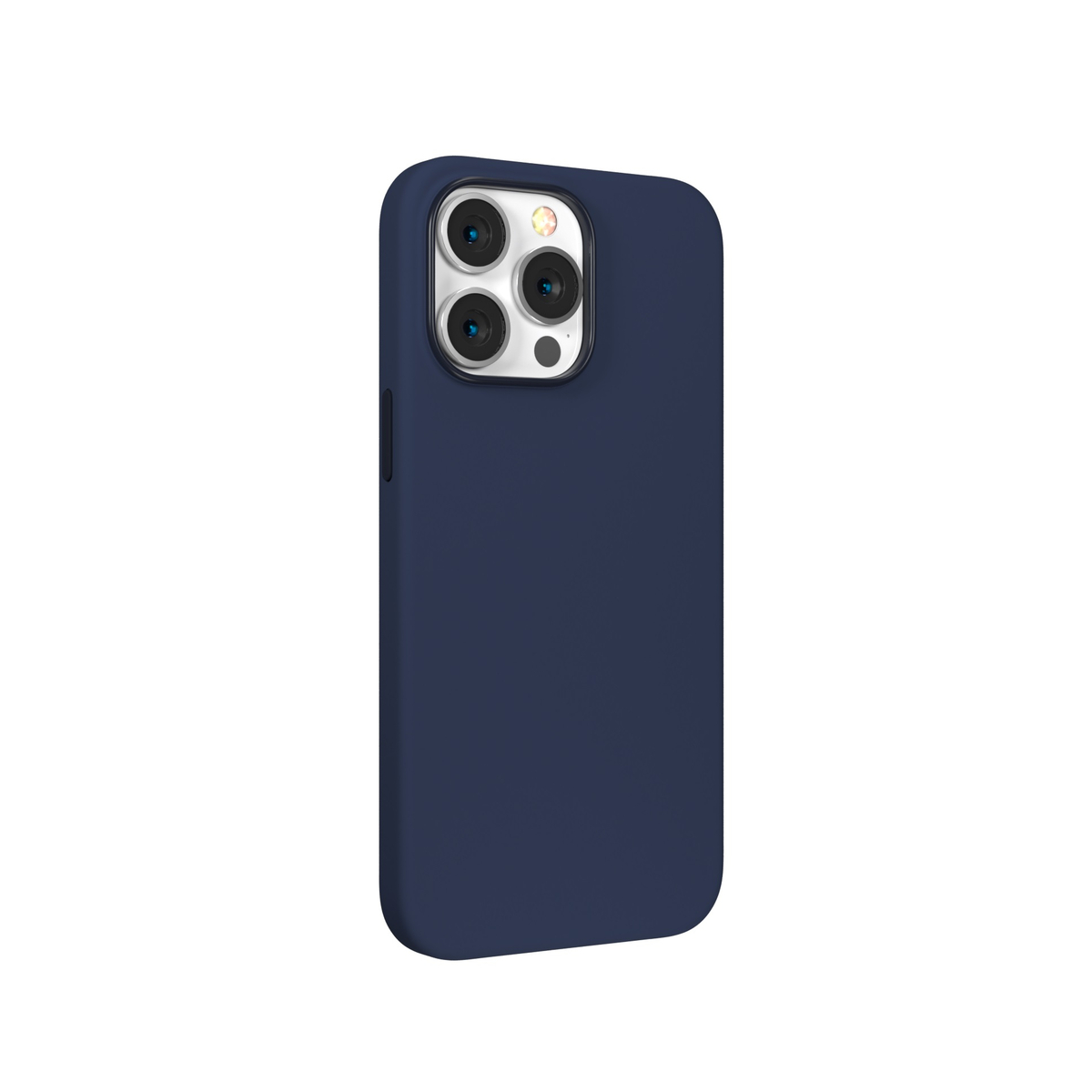 Чехол-накладка Devia Nature Series Silicone Case для смартфона iPhone 14 Pro Max (Цвет: Navy Blue)