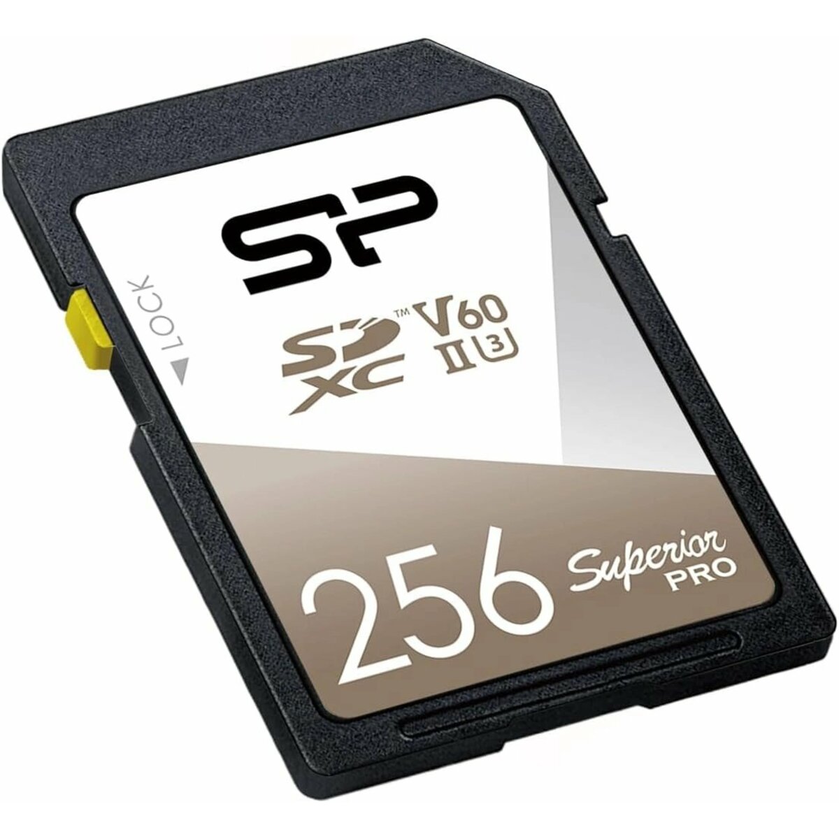 Карта памяти SDXC 256GB Silicon Power SP256GBSDXJV6V10 Superior w/o adapter, черный