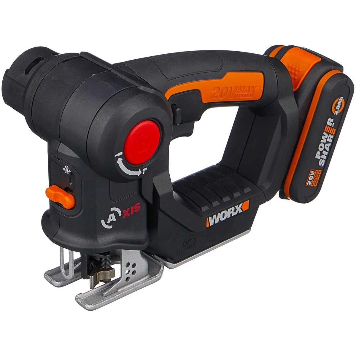 Лобзик Worx WX550 (Цвет: Black / Orange)