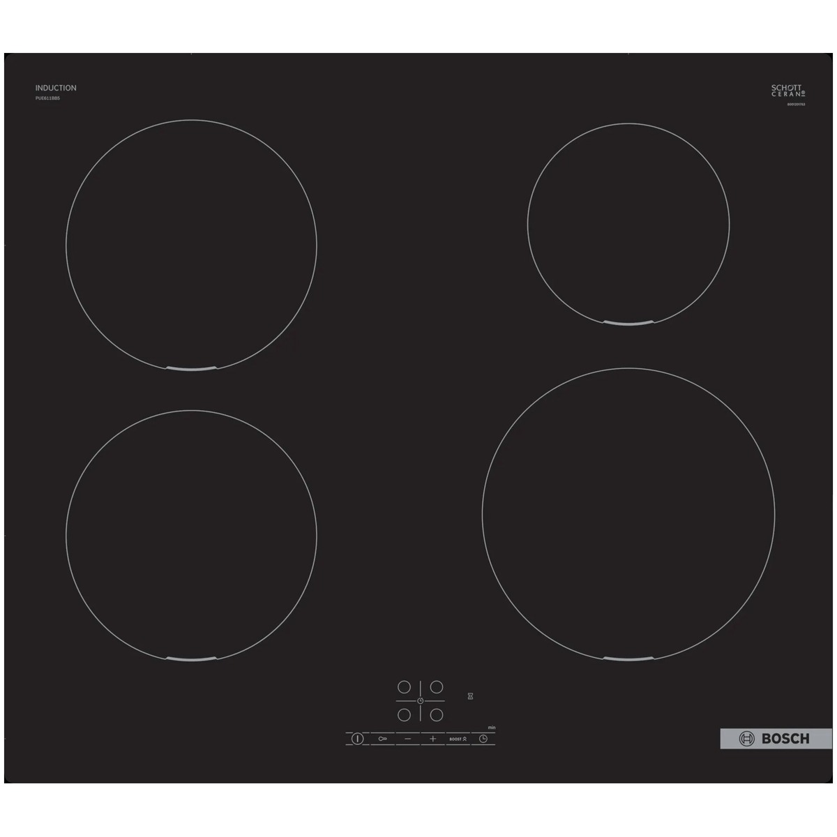 Варочная панель Bosch PUE611BB5E, черный