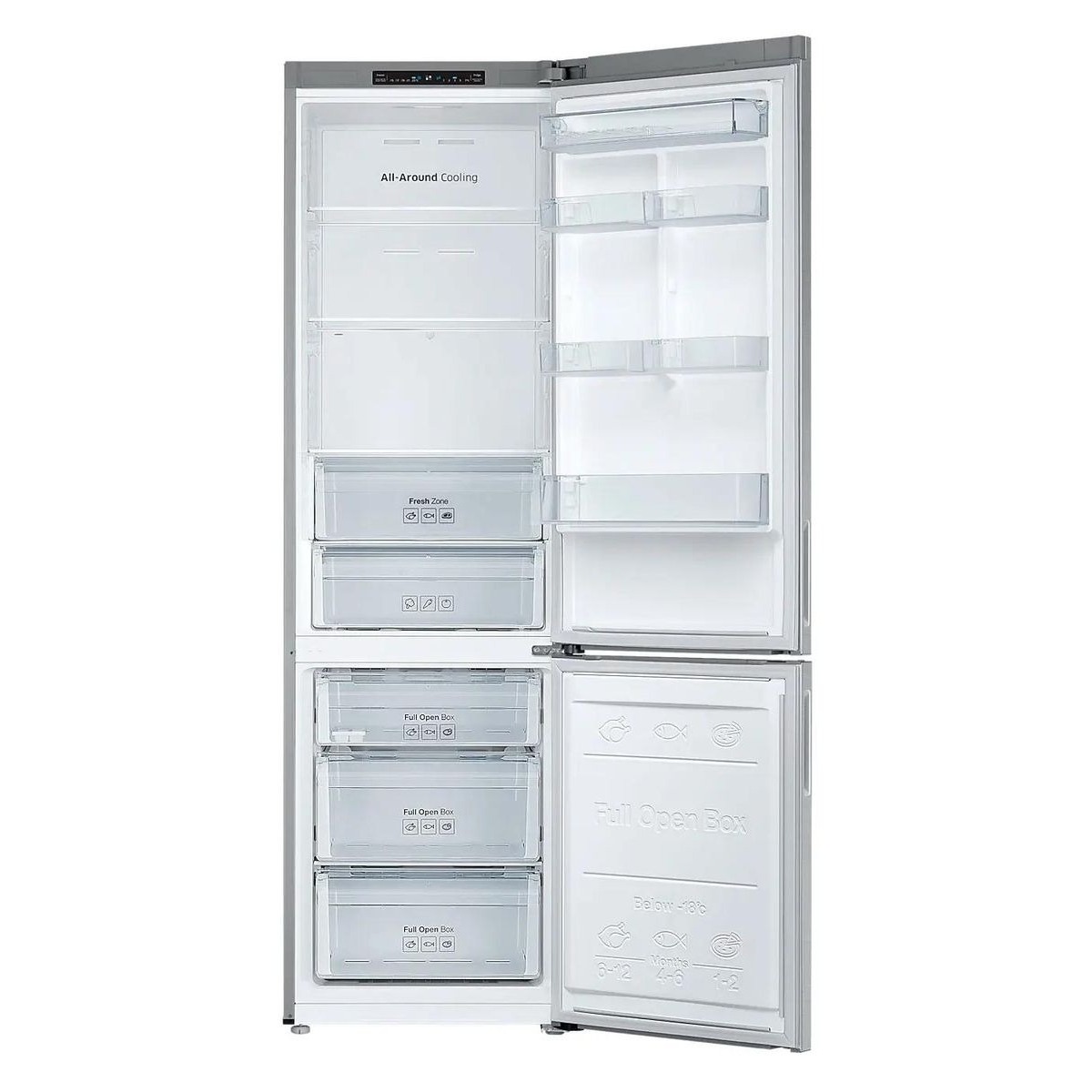 Холодильник Samsung RB37A5000SA / WT (Цвет: Silver)
