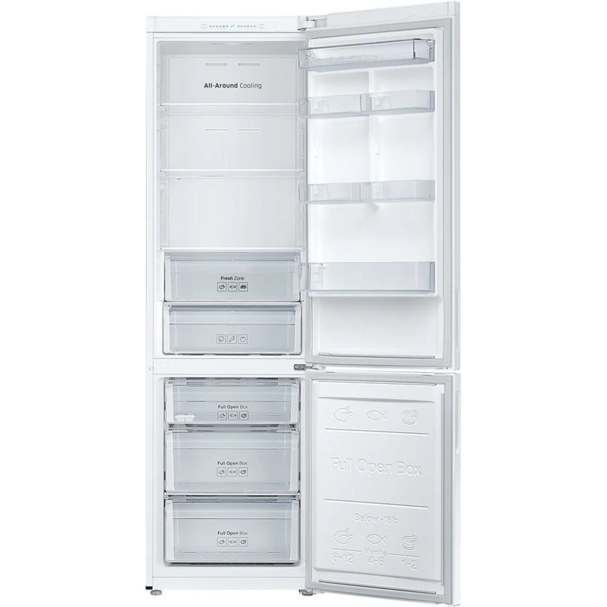 Холодильник Samsung RB37A5000WW / WT, белый