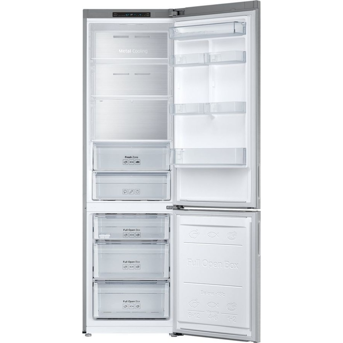 Холодильник Samsung RB37A5001SA / WT (Цвет: Gray)