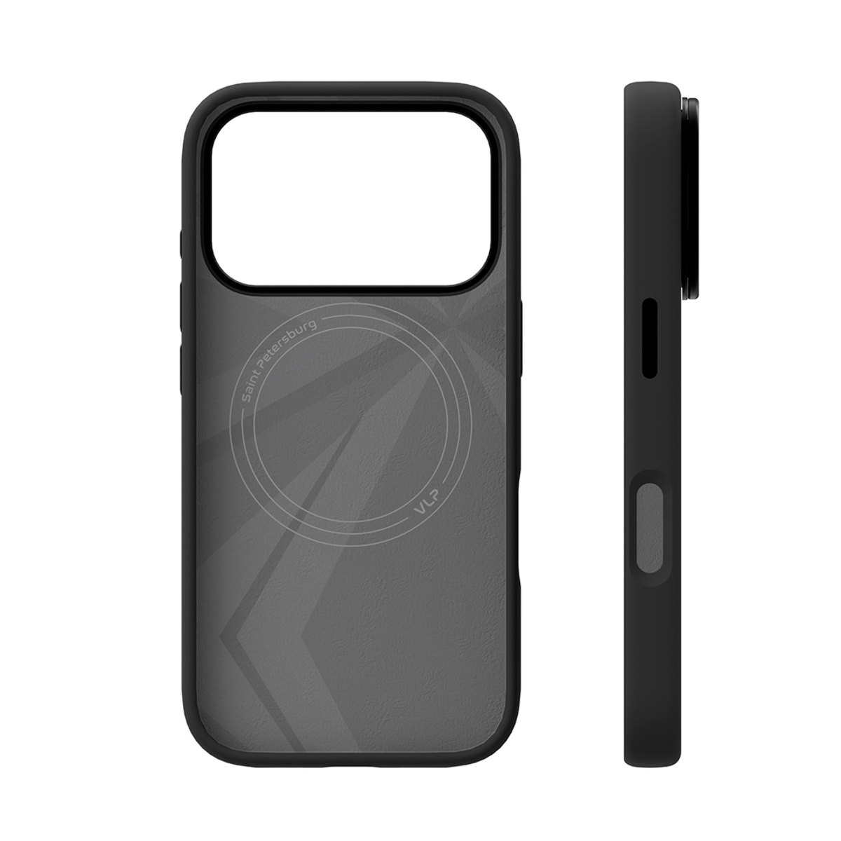 Чехол-накладка VLP Aster Pro Stand Case with MagSafe для Apple iPhone 17 Pro Max (Цвет: Black)