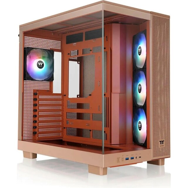 Корпус Thermaltake View 380 XL TG ARGB Gravel Sand (Цвет: Brown)