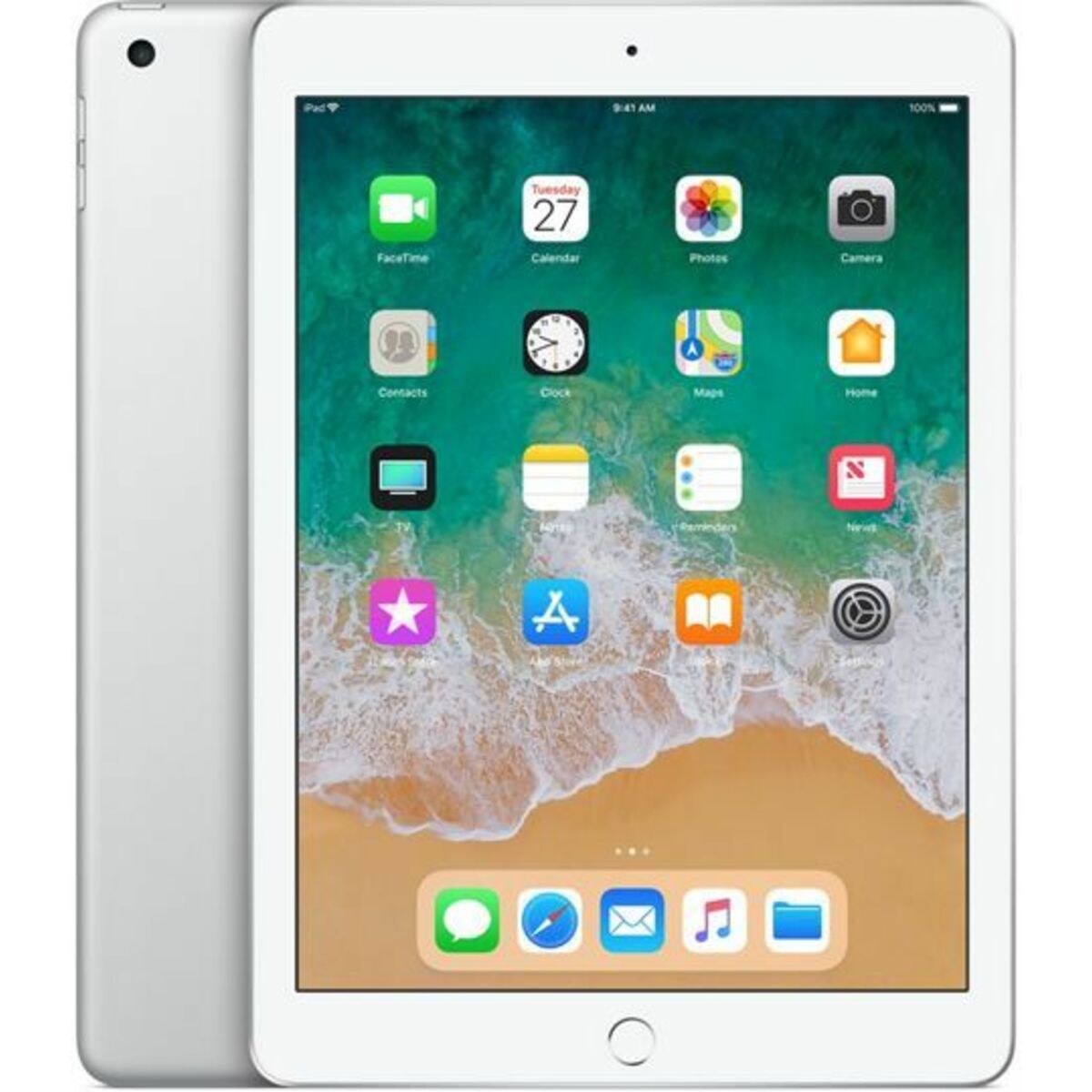Планшет Apple iPad (2018) 128Gb Wi-Fi + Cellular MR732RU/A (Цвет: Silver)