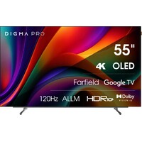 Телевизор Digma Pro 55  OLED 55M, черный